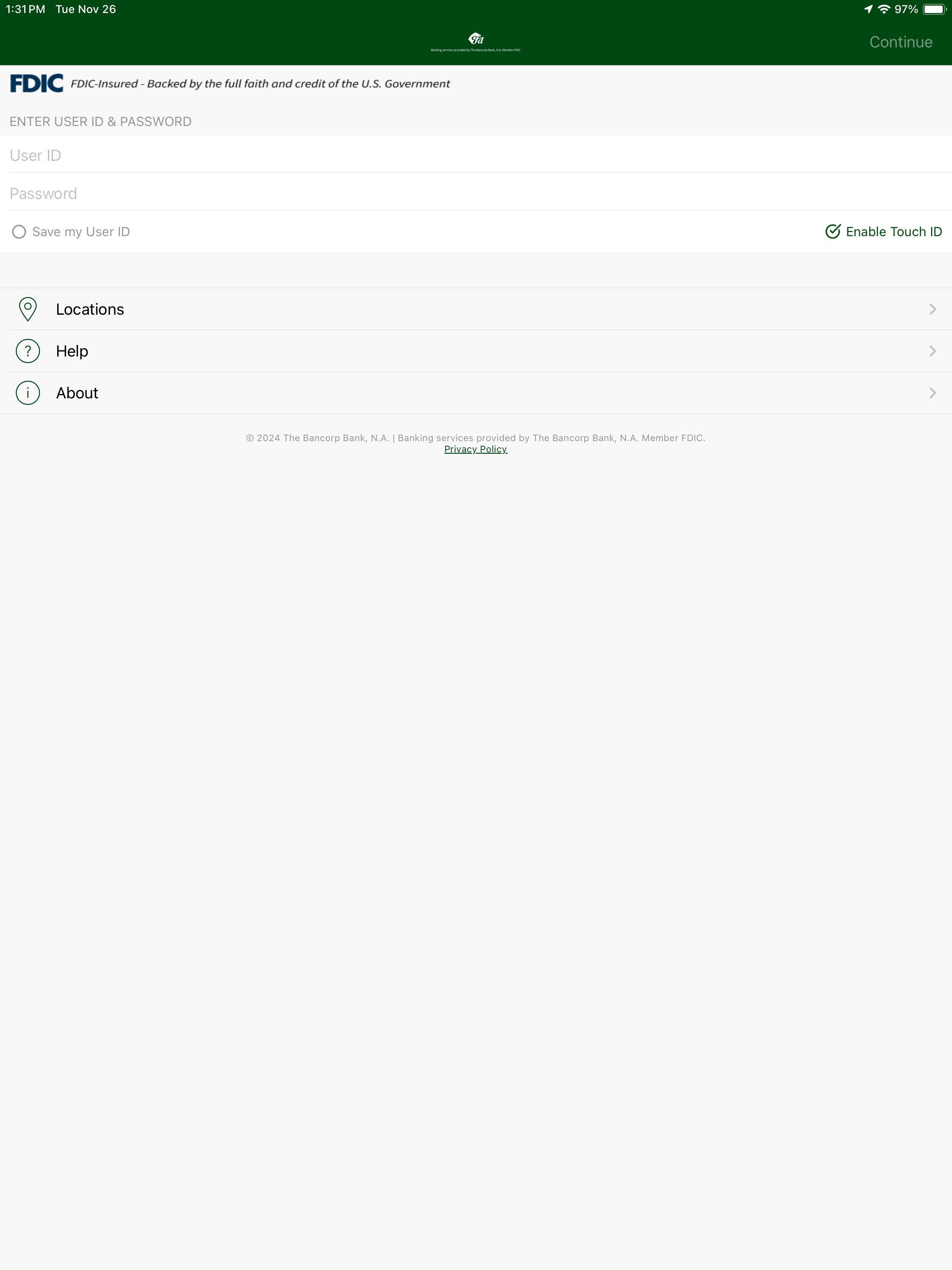 CFD Mobile Banking screenshot 5