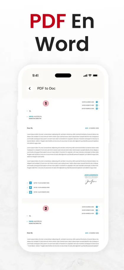 PDF Converter & Esign ekran görüntüsü 3 / 6