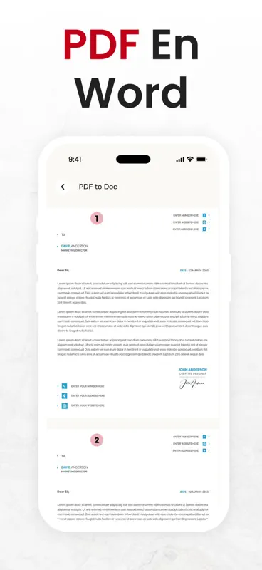 Convertidor PDF - Imagen a PDF screenshot 3 of 10