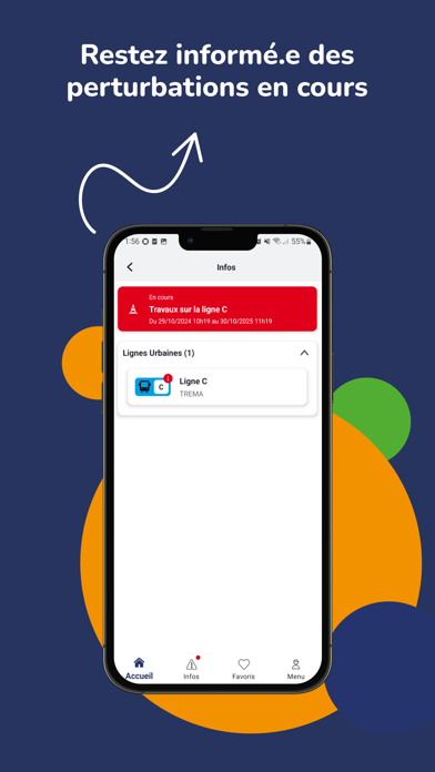 Tréma bus screenshot