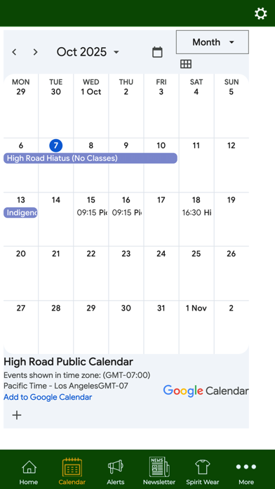High Road to Learning iPhone screenshot 2 - Education app