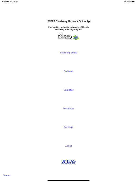 Screenshot #4 pour UF Blueberry Growers Guide