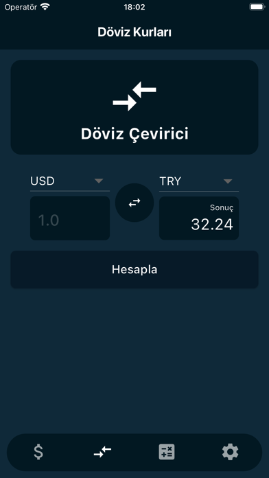 Döviz kurlari Screenshot