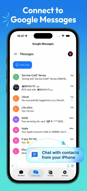 DualChat: WA Web & Messages screenshot 2