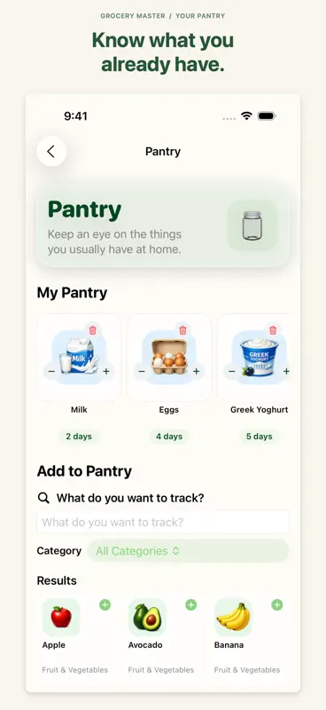 GroceryMaster screenshot 3 of 6