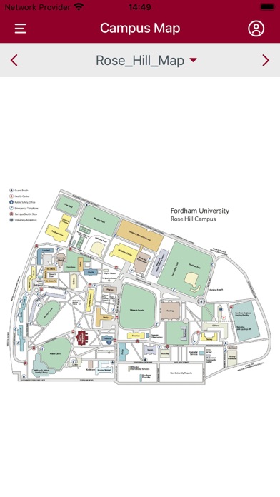 Fordham Orientation Screenshot