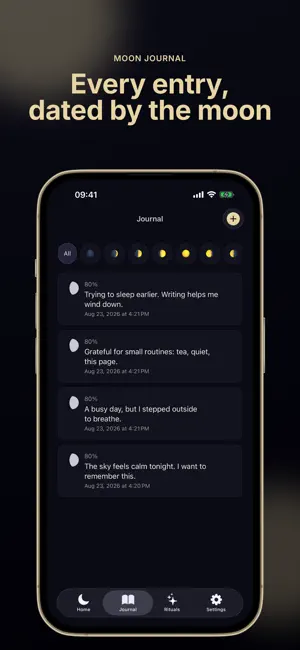Lunne+ Moon Phase & Calendar screenshot 4