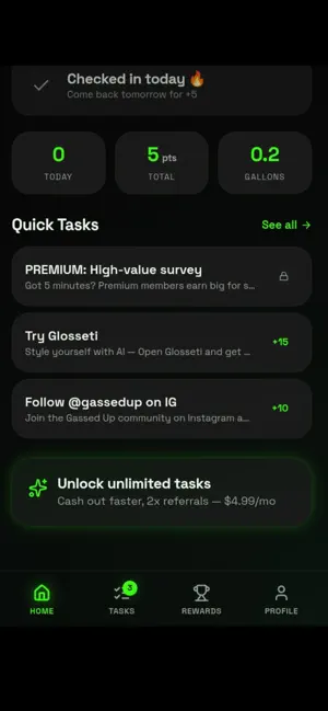 Gassed Up App screenshot 4