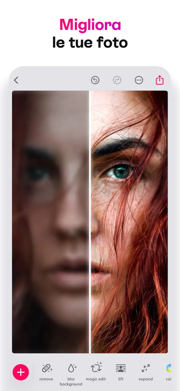 Bazaart AI Photo Editor Design iOS Mod IPA screenshot 4 - iOS app interface