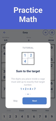 Killer Sudoku - Numbers Game Screenshot 4 of 5