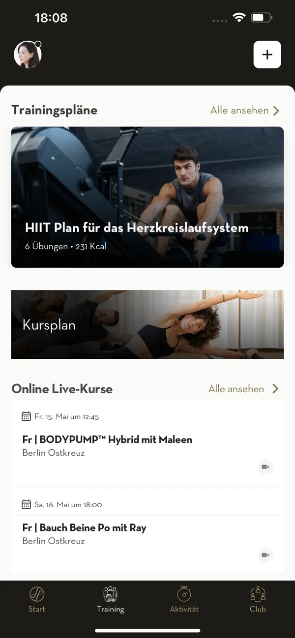 Screenshot #2 pour Holmes Place Premium Fitness