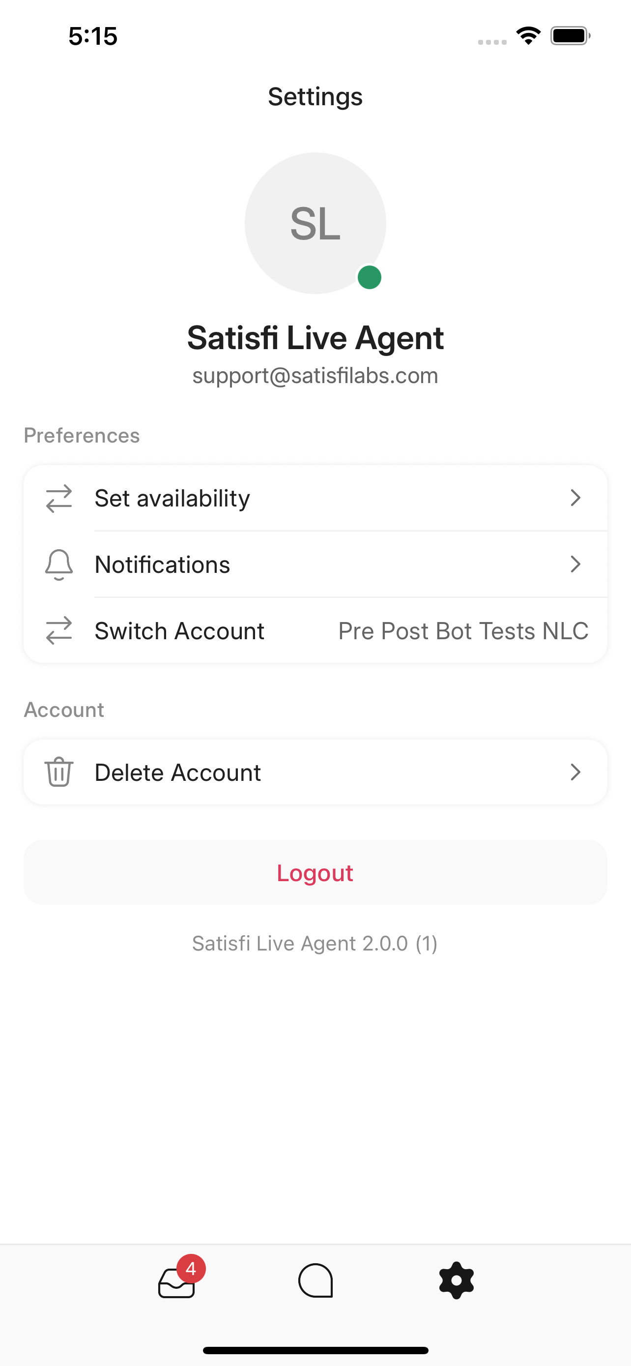 Satisfi Live Agent