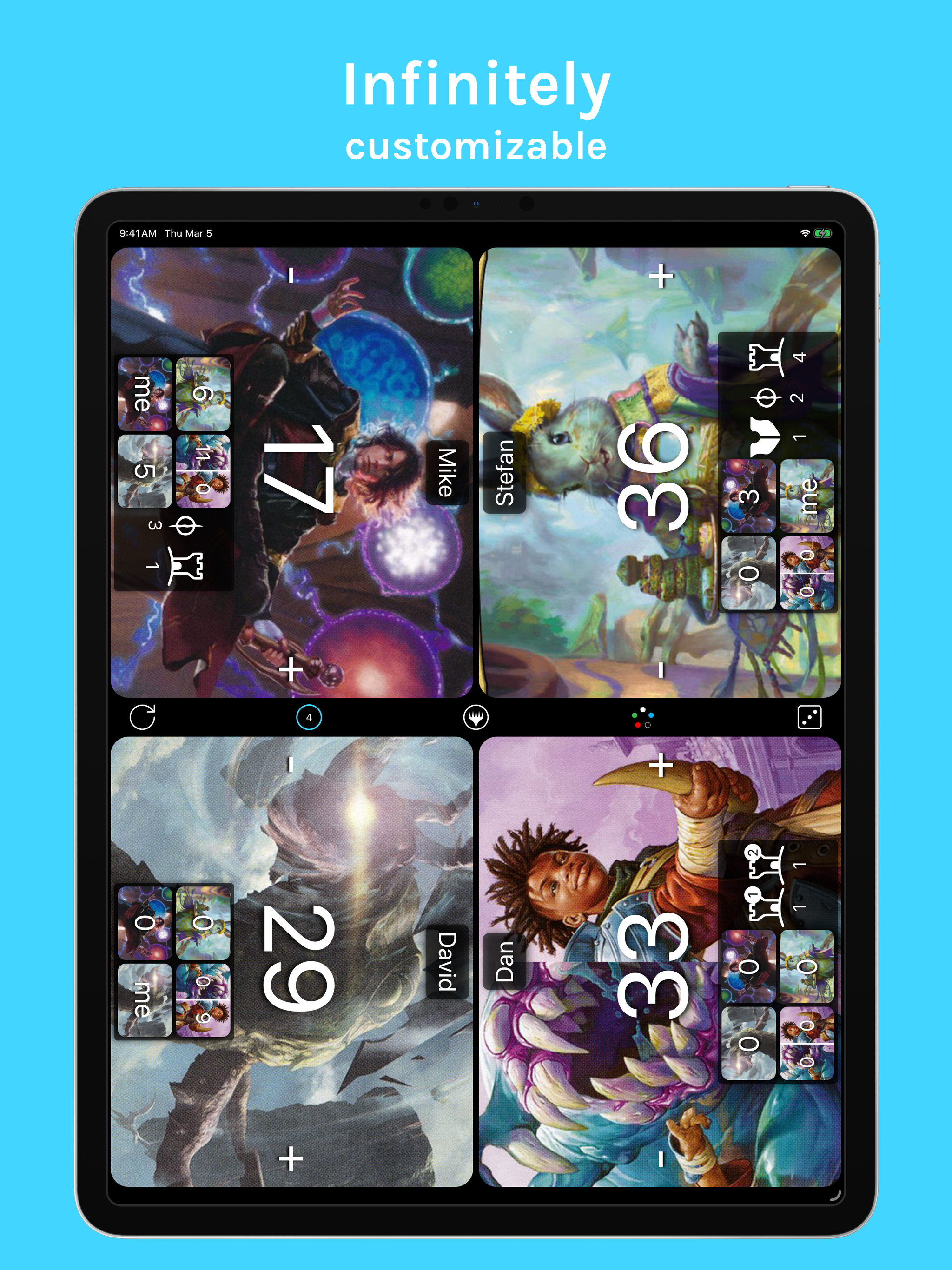 Lifetap Life Counter for MTG