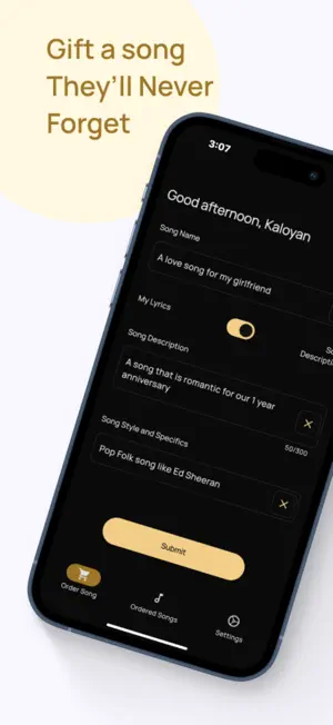 MySongPlease screenshot 1
