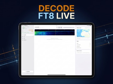 SimpleFT8 iPad screenshot