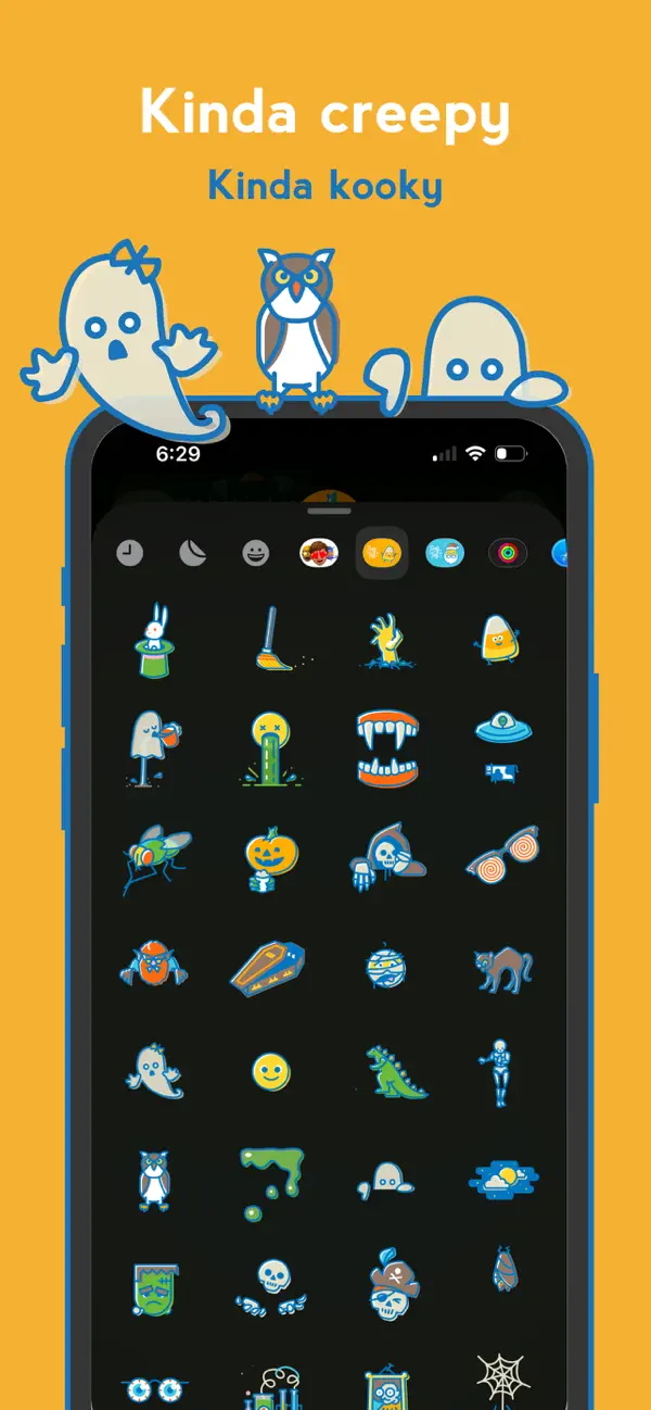 Screenshot #2 pour Rag Tag Spookyish Sticker Pack