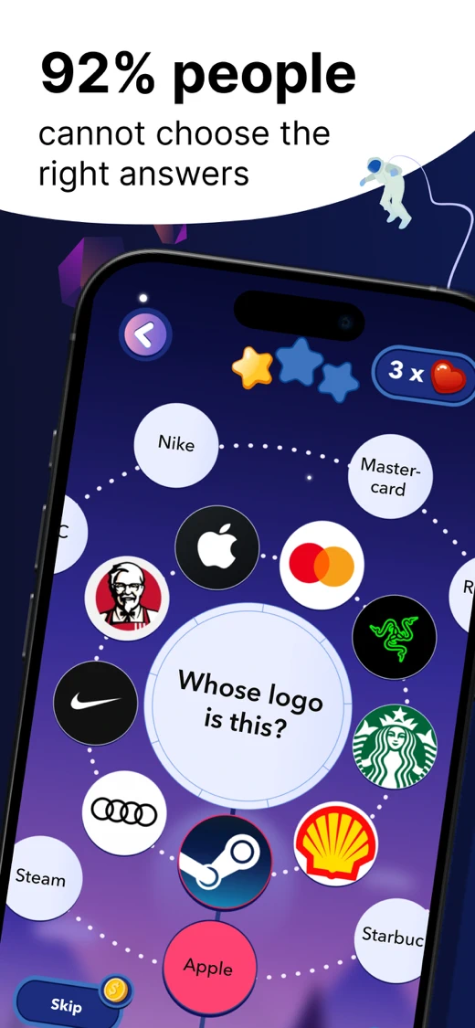 Erudite Trivia: Spin the Brain screenshot 1