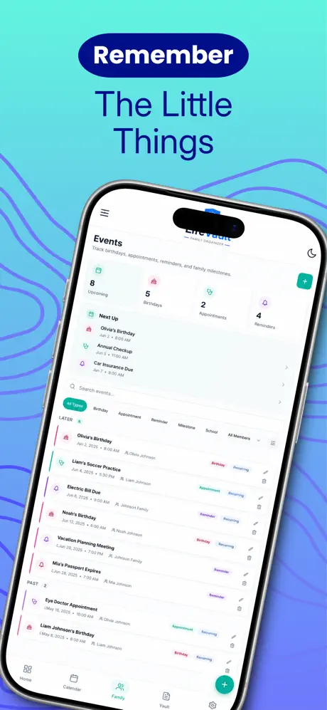 LifeVault Family‑App screenshot 5