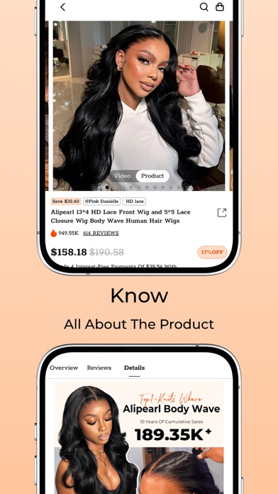 Alipearl: Best Human Hair Wigs Screenshot