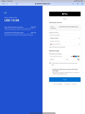 YesMart USA iPad screenshot