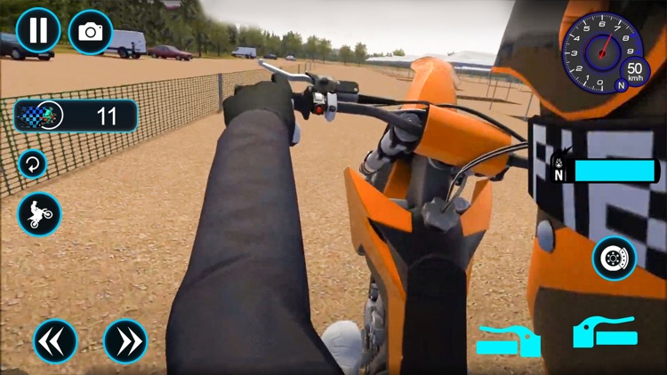 Wheelie Dirt Bike Games 3d screenshot-3