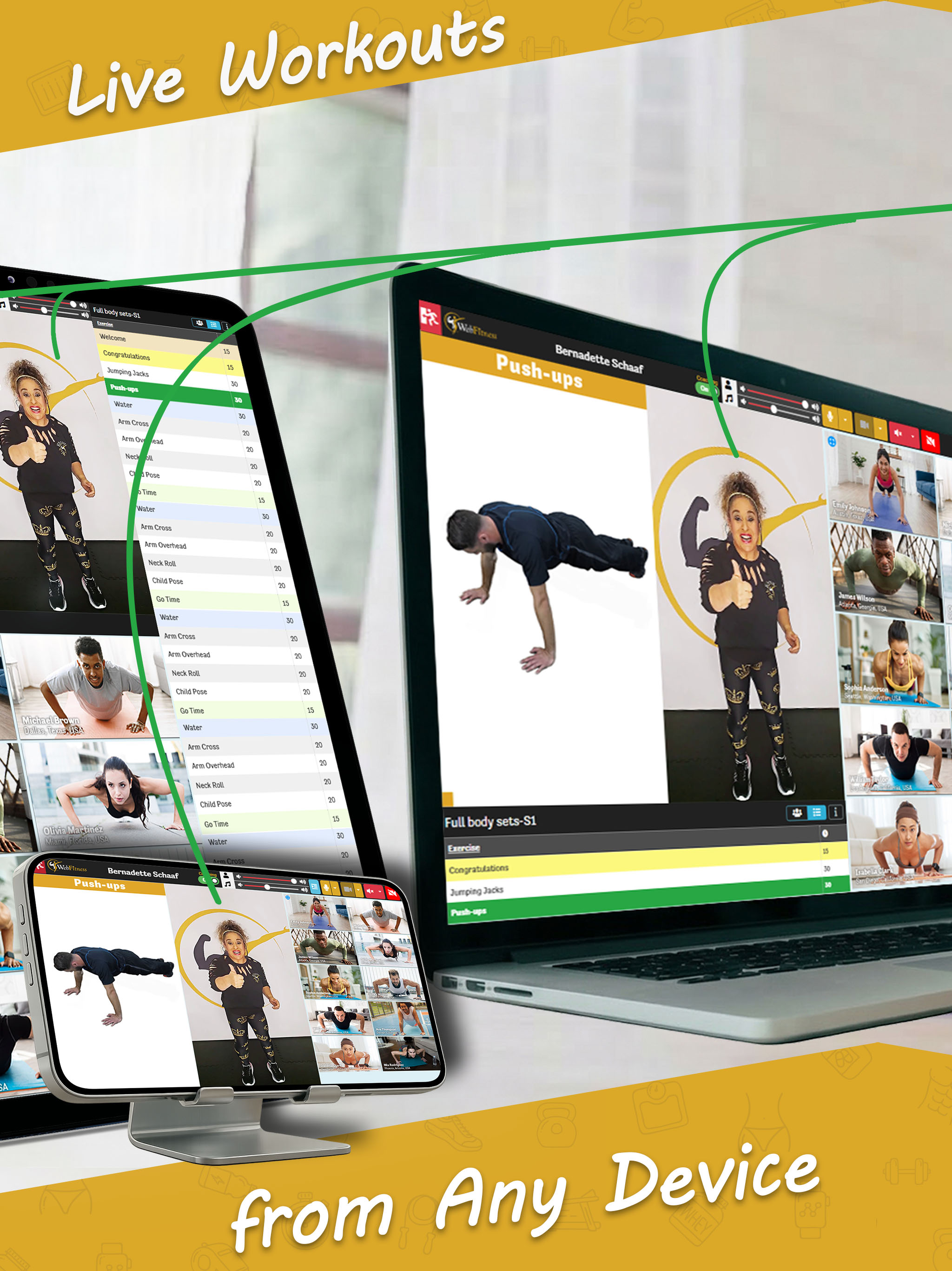 WebFitness: Live Workouts App screenshot 10