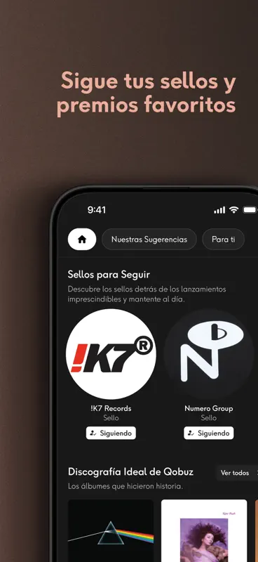 Qobuz: Música y editoriales screenshot 6 of 10