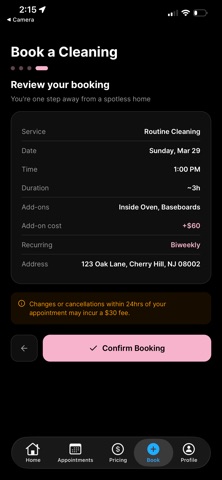Fresh Glow Cleaners Screenshot 5 of 10