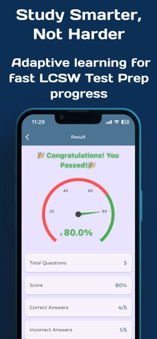 LCSW Clinical Exam Prep iPhone screenshot