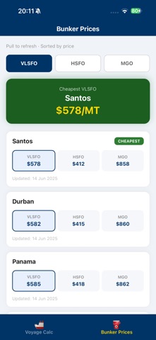 NaviCost Screenshot 1 of 4