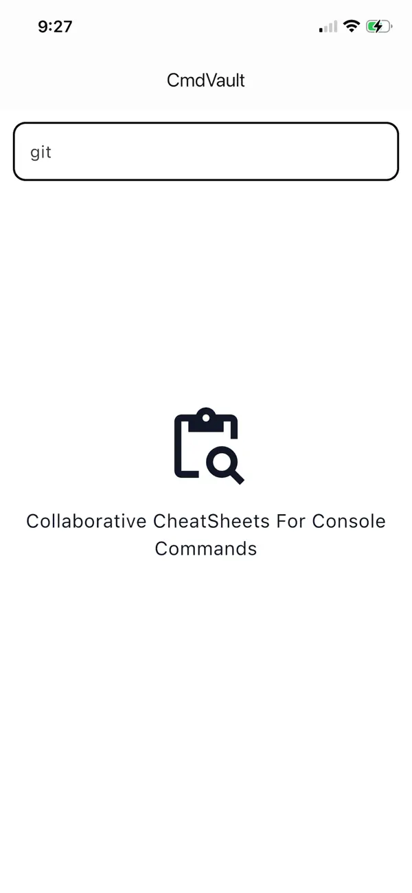 #1. CmdVault (iOS) di: 志煌 谢