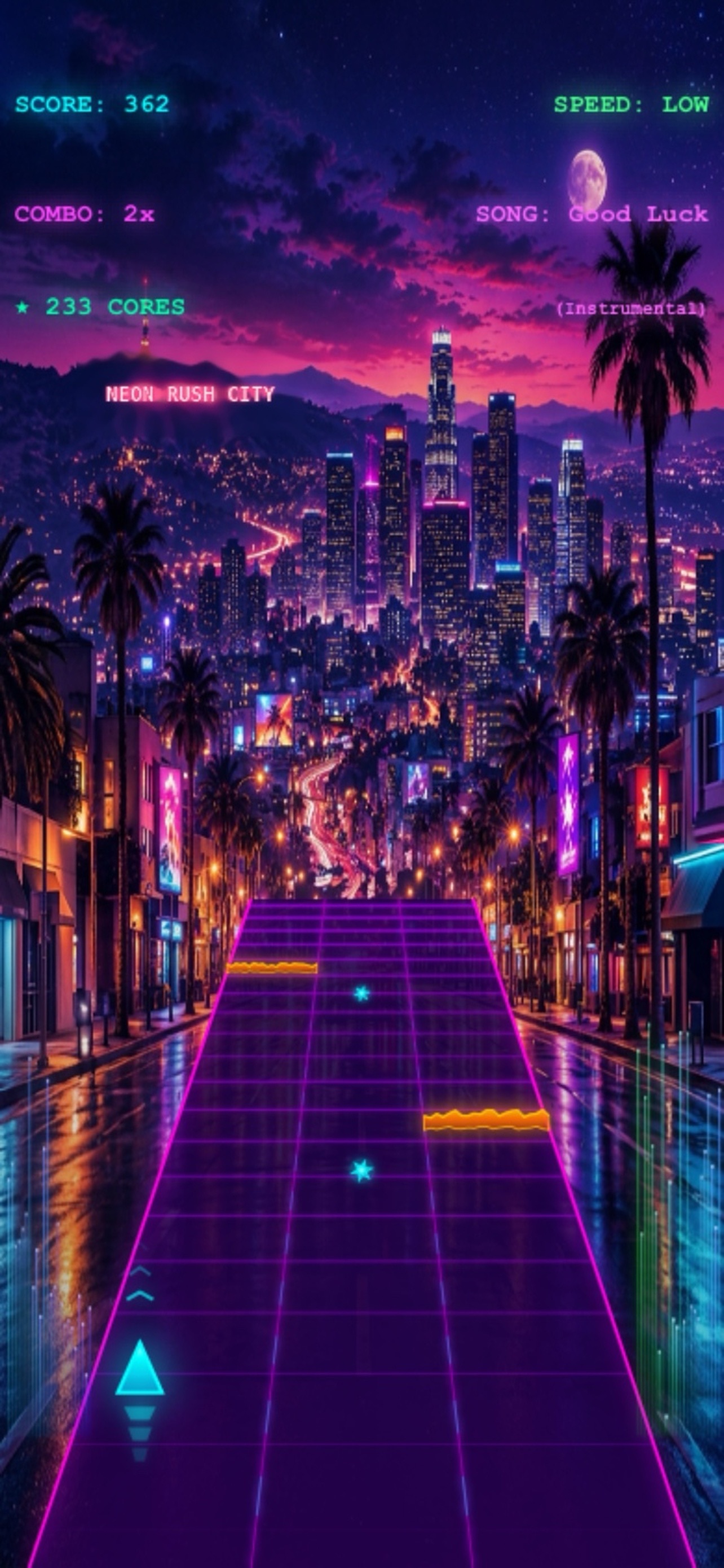 Screenshot 1 of Neon Rush City