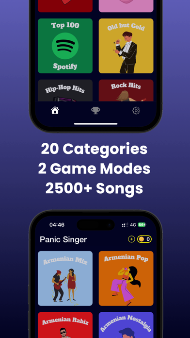 Panic Singer - Music Trivia Screenshot