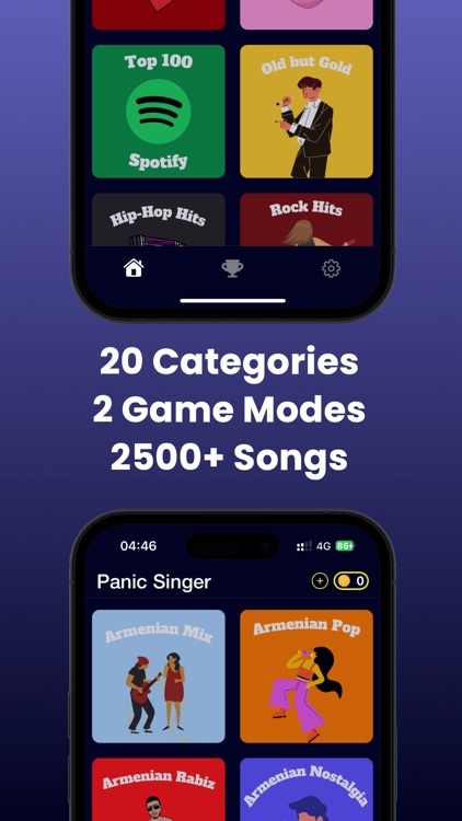 Panic Singer - Music Trivia