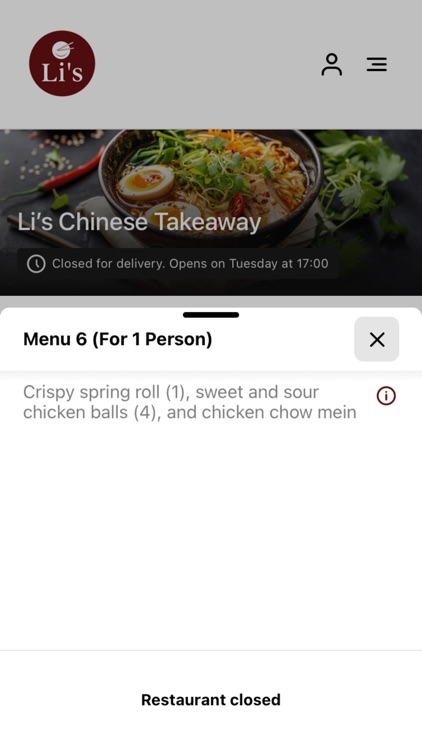 Li’s Chinese Takeaway screenshot-3