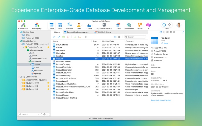 Navicat Data Modeler screenshot 1
