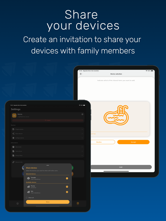 Tholz Smart Home iPad screenshot 9 - Lifestyle app
