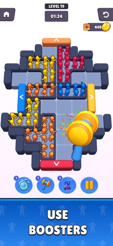 People Blob Blocks iPhone screenshot