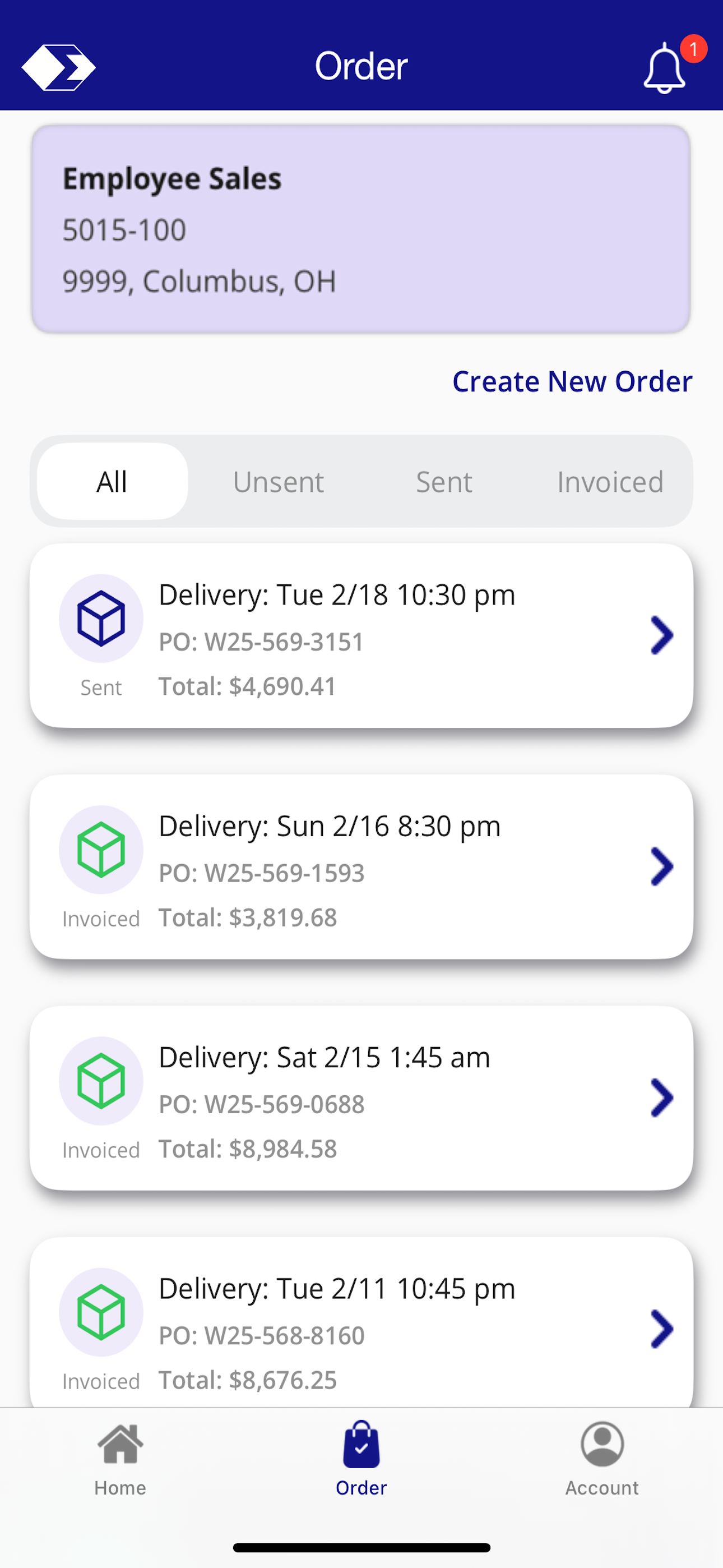 SYGMA Customer