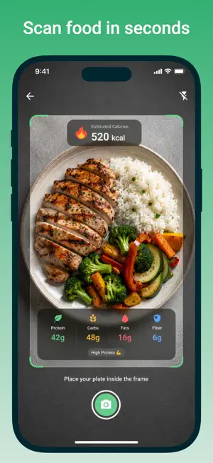AI Calorie Tracker: PlateLogic screenshot 1