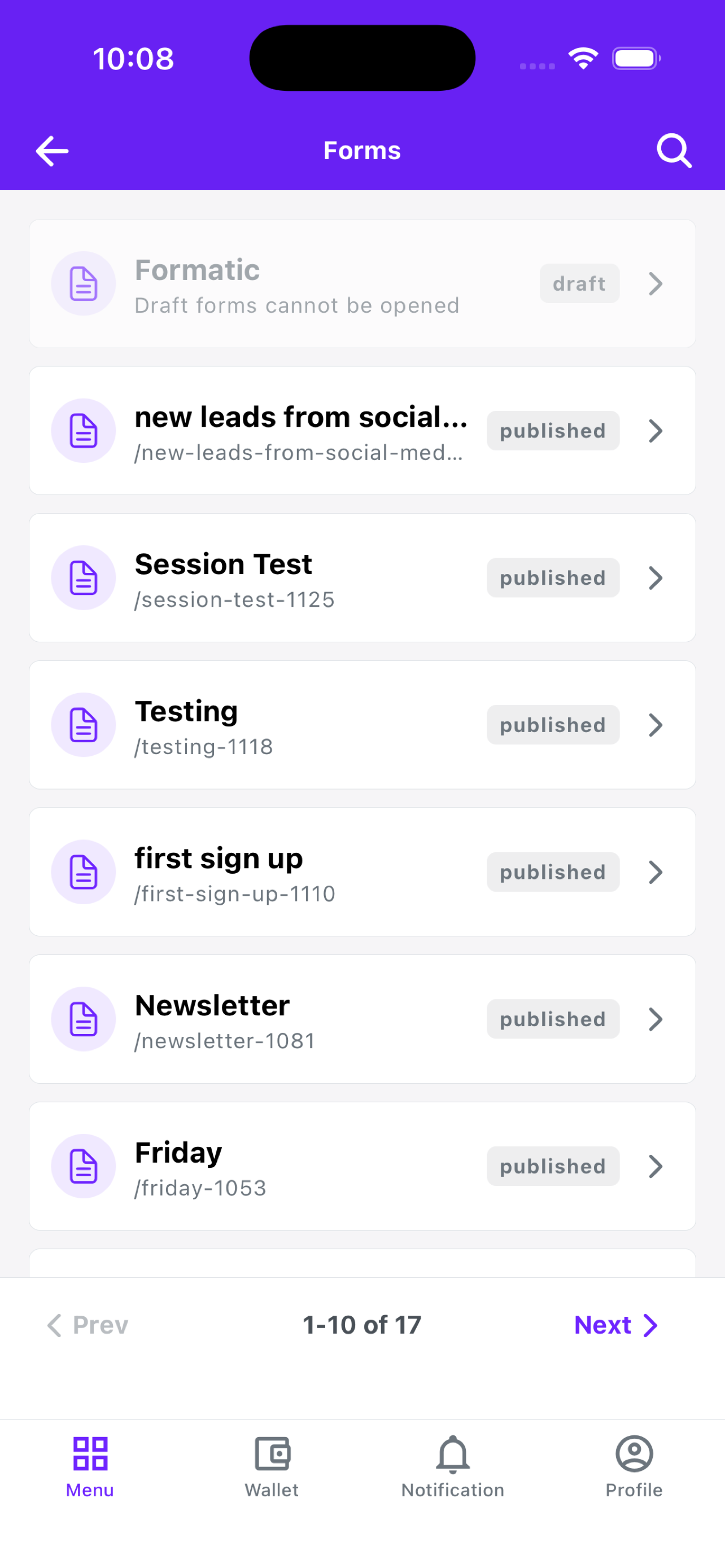 Yournotify screenshot 5