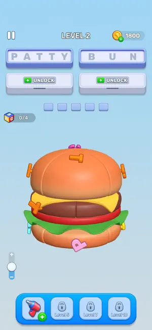 Word Screw Out: 3D Puzzle! screenshot 1
