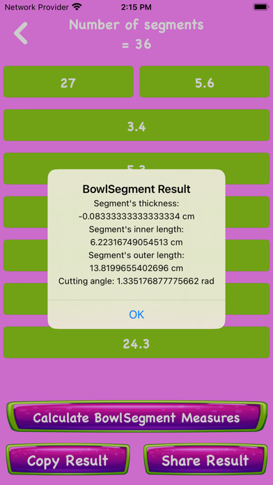 BowlSegment Screenshot