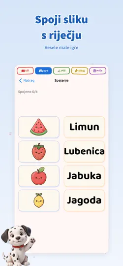 Captura de pantalla de Pjego - Uči Hrvatski Za Djecu en iPhone 6
