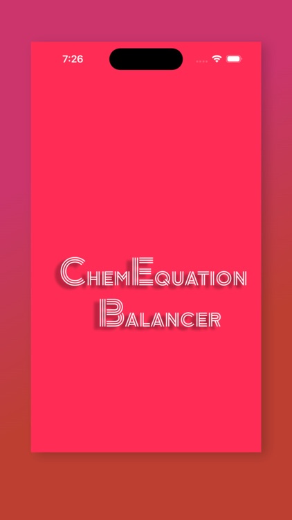 ChemEquation Balancer