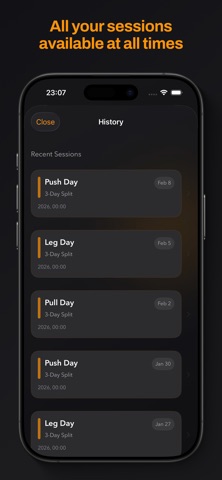 Summit: Workout Tracker screenshot