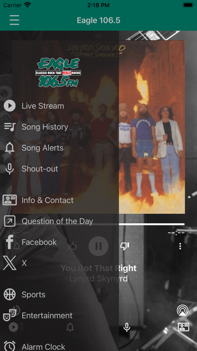 Eagle 106.5 Screenshot