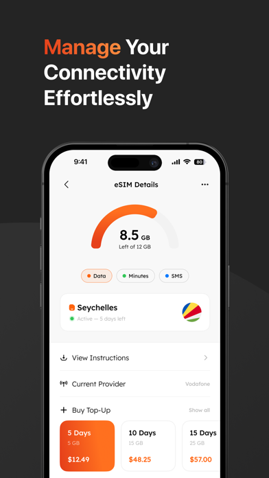 eRihla: eSIM Travel & Internet Screenshot