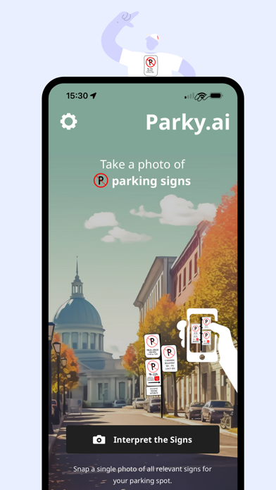 Parky.AI - Intelligent Parking Screenshot