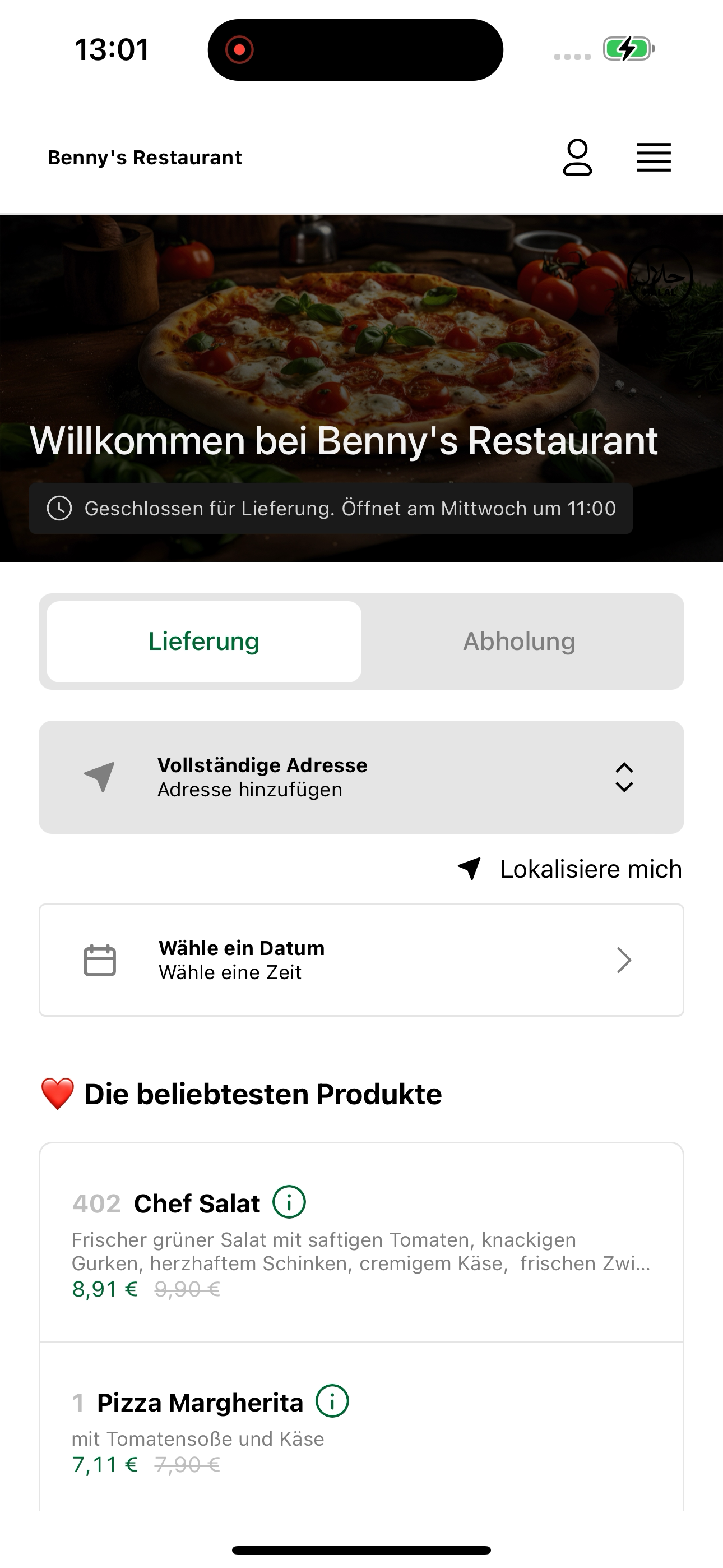 Benny's Restaurant screenshot 5